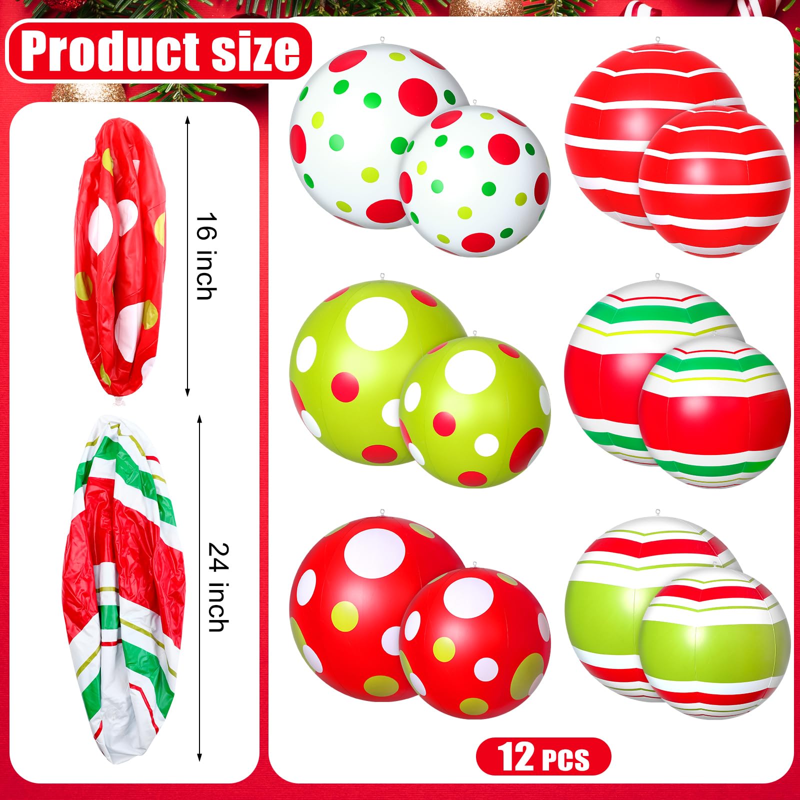 Jetec giant balls floating in pool adding playful and colorful seasonal decor