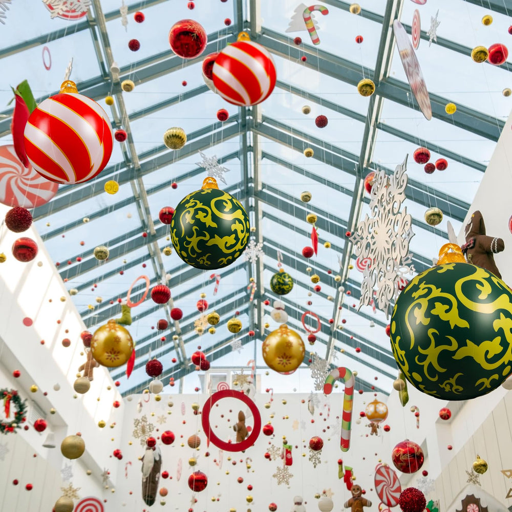 Jetec poolside inflatables creating festive, waterproof holiday pool decor