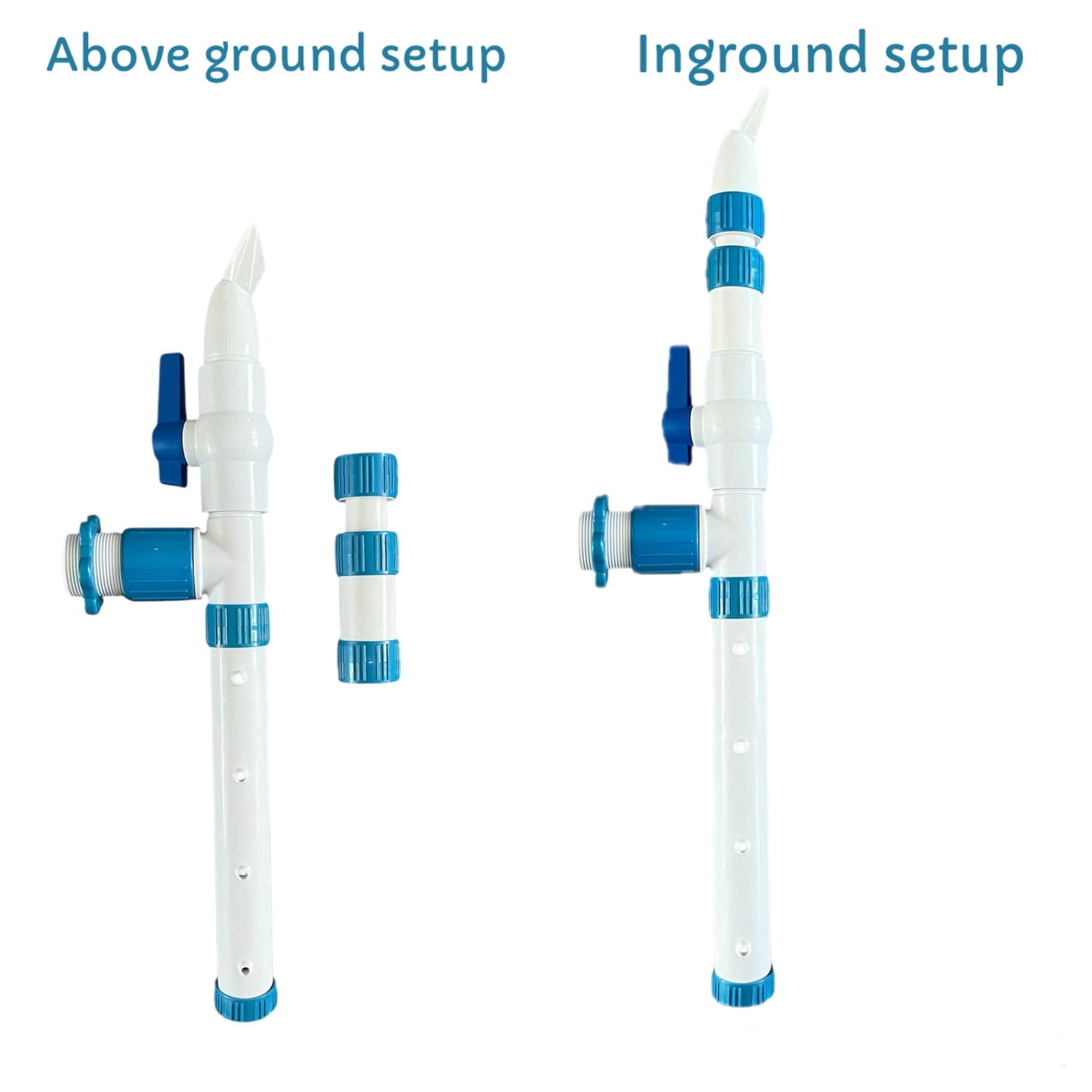 jett flo ball valve detail demonstrating quick shut-off and flow control
