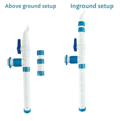 jett flo ball valve detail demonstrating quick shut-off and flow control