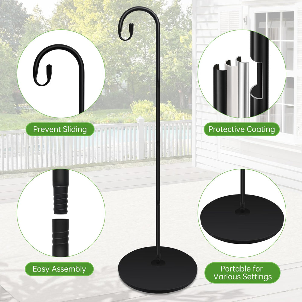 JETTIFY curved hook arm detail showing smooth finish and elegant hanging point