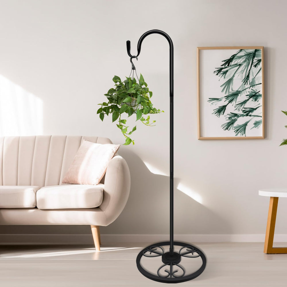 JETTIFY scale comparison on patio showing 63-inch reach next to chair
