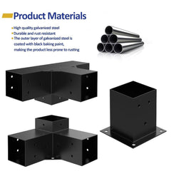 JEXALINE detailed view of pre-drilled holes and integrated hooks for secure attachments