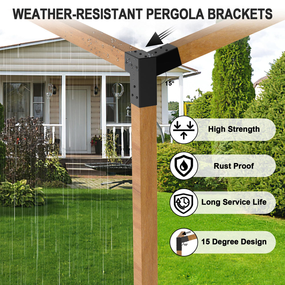 JEXALINE side profile illustrating the 15-degree angle for accurate roof alignment