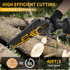 JEXUGK in hand pruning branch demonstrating easy handling