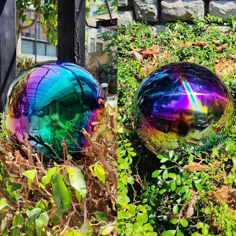 JforSJizT sphere alongside tape measure showing 10-inch scale for sizing clarity