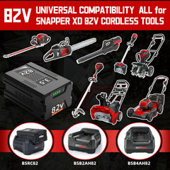 JGTM battery installed in cordless mower demonstrating compatibility