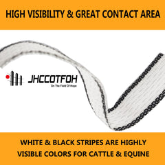 JHCCOTFOH roll beside ruler showing 656-foot scale and handling ease