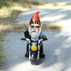 JHWKJS gnome closeup face detail highlighting hand-painted features