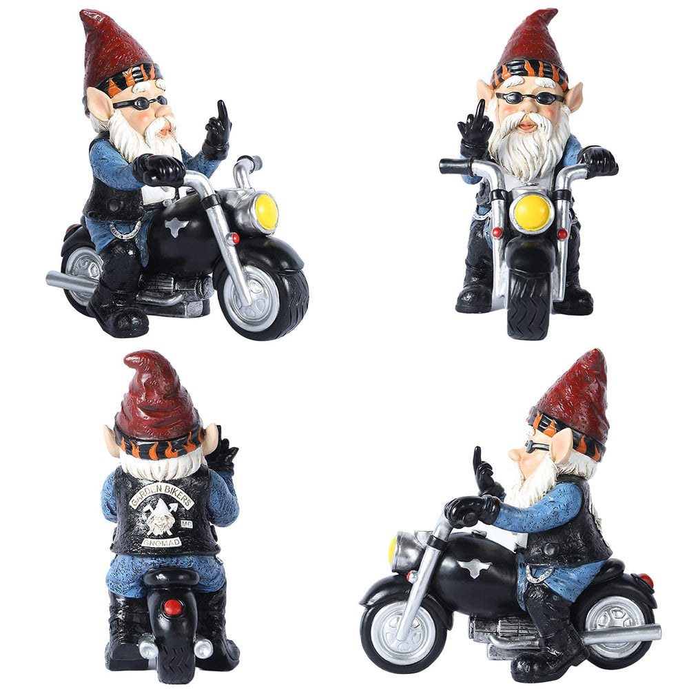 JHWKJS gnome on indoor shelf showing versatile use and charm