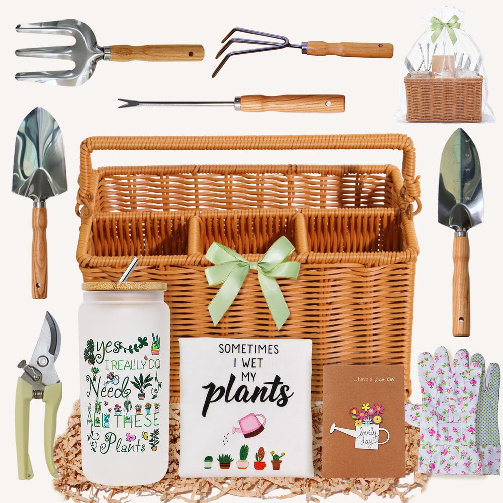 JIABOLANG front packaging showing full 12-piece gift set and basket benefit