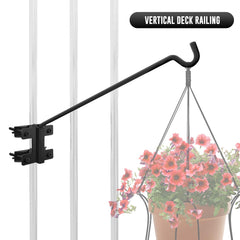 JiaheRuitai hook mounted on deck rail demonstrating secure fit and stability
