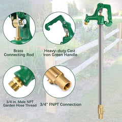 JIANBENKJ brass foot valve closeup showing lead-free potable-water safety