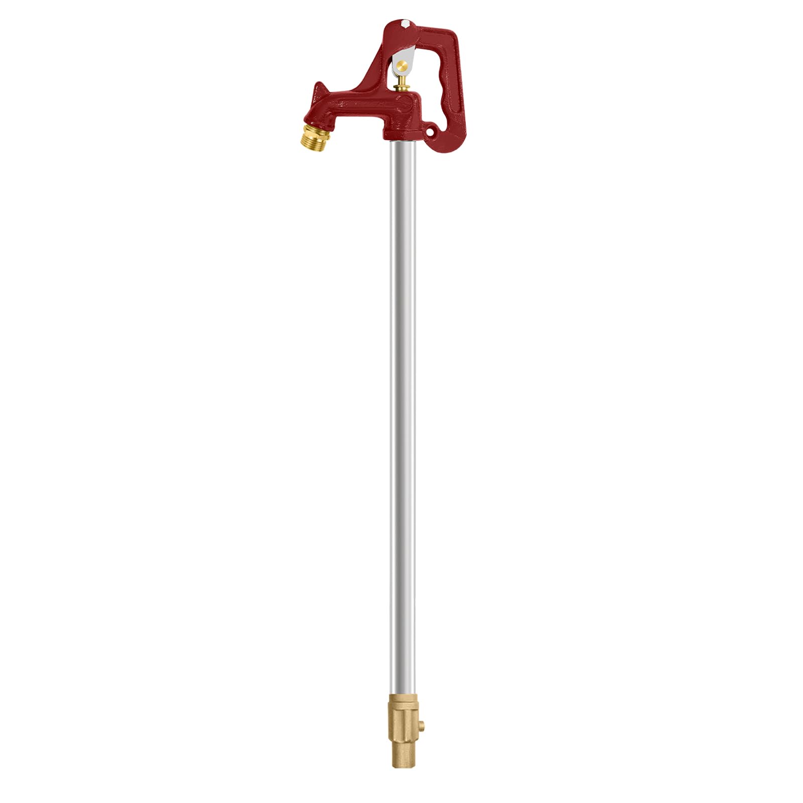 JIANBENKJ front view of frost proof yard hydrant showing sturdy head and riser for reliable winter water