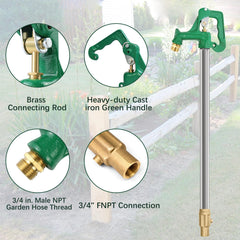 JIANBENKJ lever pivot handle displayed for easy adjustable flow control