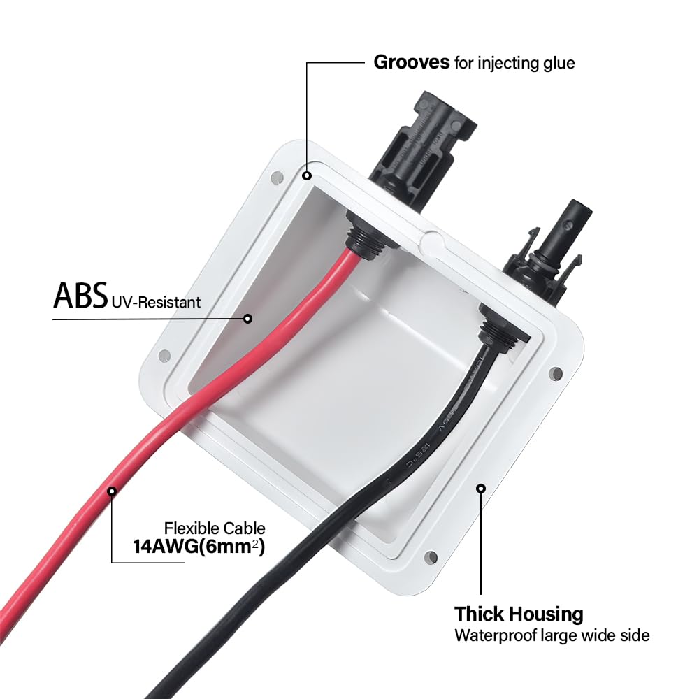 JianHan detailed shot of flexible 10ft 10AWG cable showing heavy-gauge conductor and easy routing