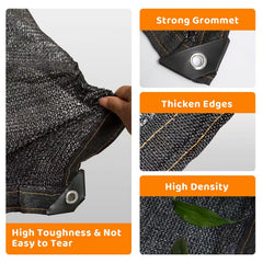 JIAYECHQI grommet and reinforced edge detail enabling secure anchoring