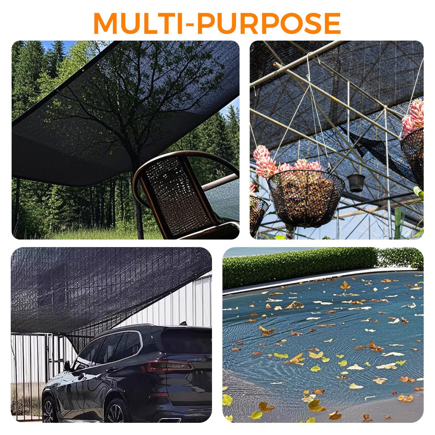 JIAYECHQI net secured with anchors demonstrating quick easy installation