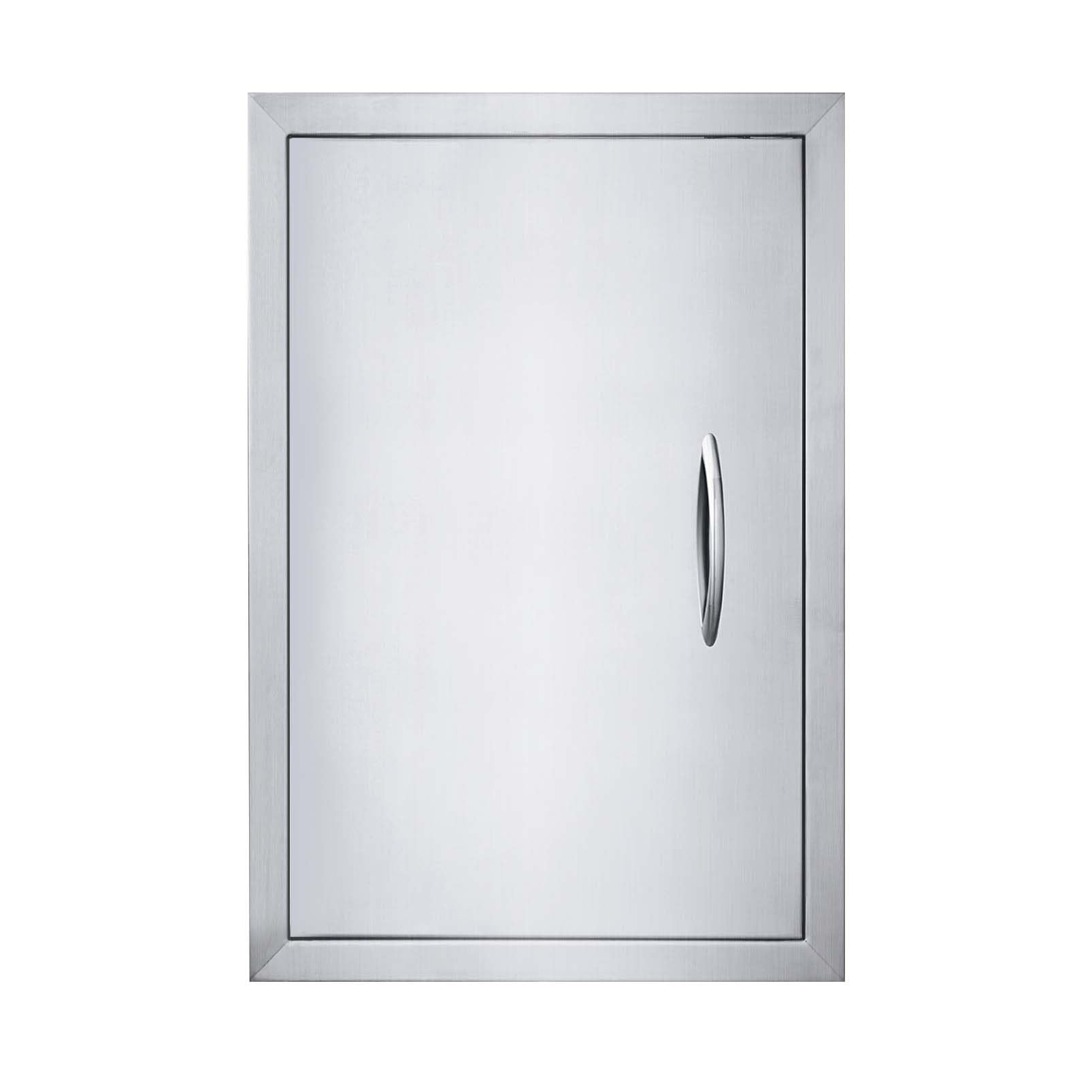 JIE JIN front view of stainless steel access door showing clean modern look and durability