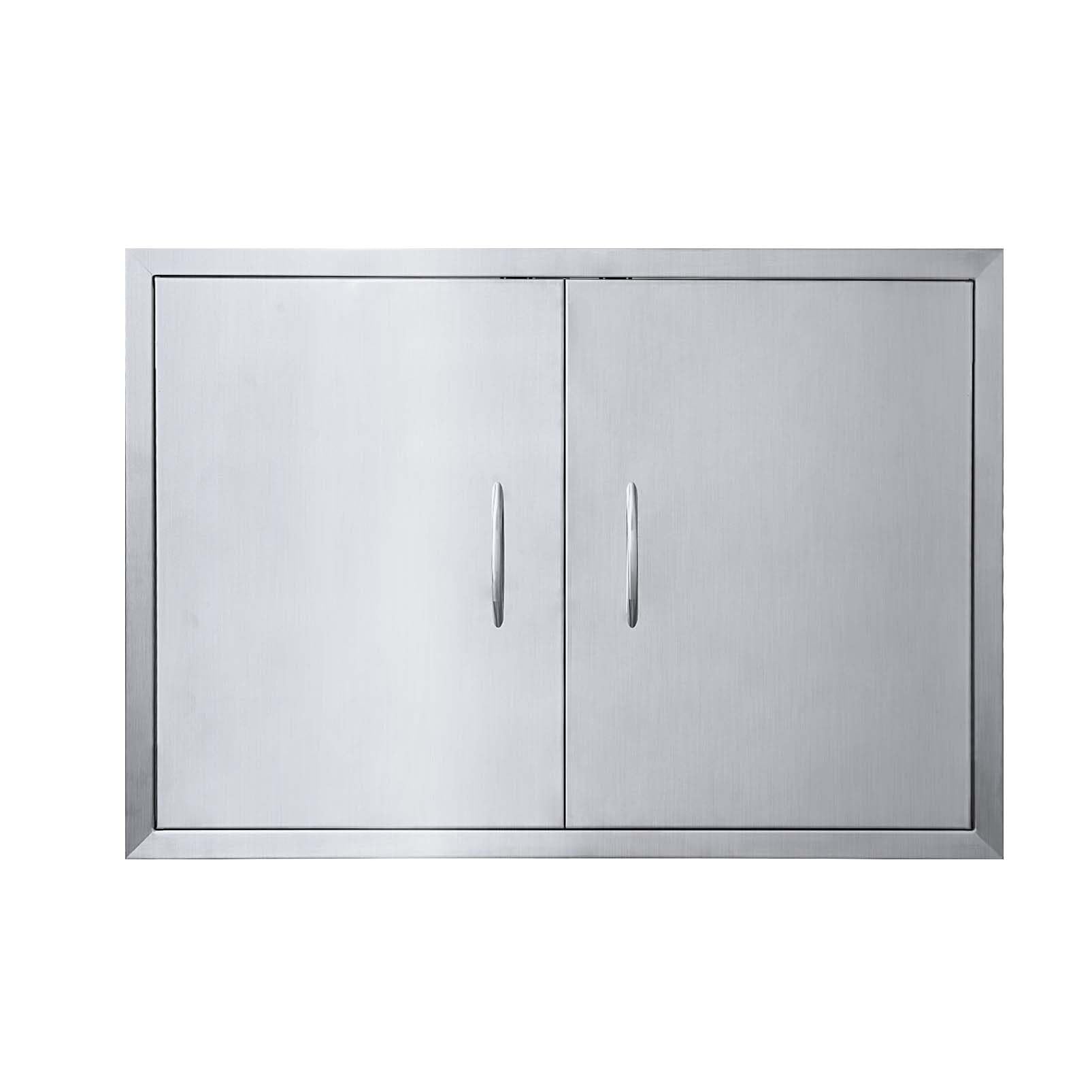 JIE JIN front view double doors showing clean modern access and durable construction