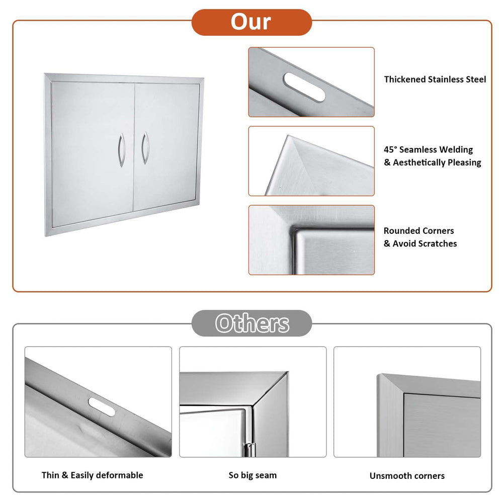 JIE JIN installed in BBQ island showing weather-ready outdoor kitchen integration