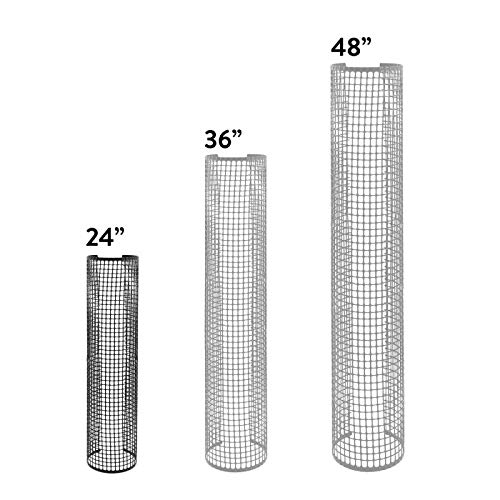 Jiggly Greenhouse included ties shown close-up for quick secure installation