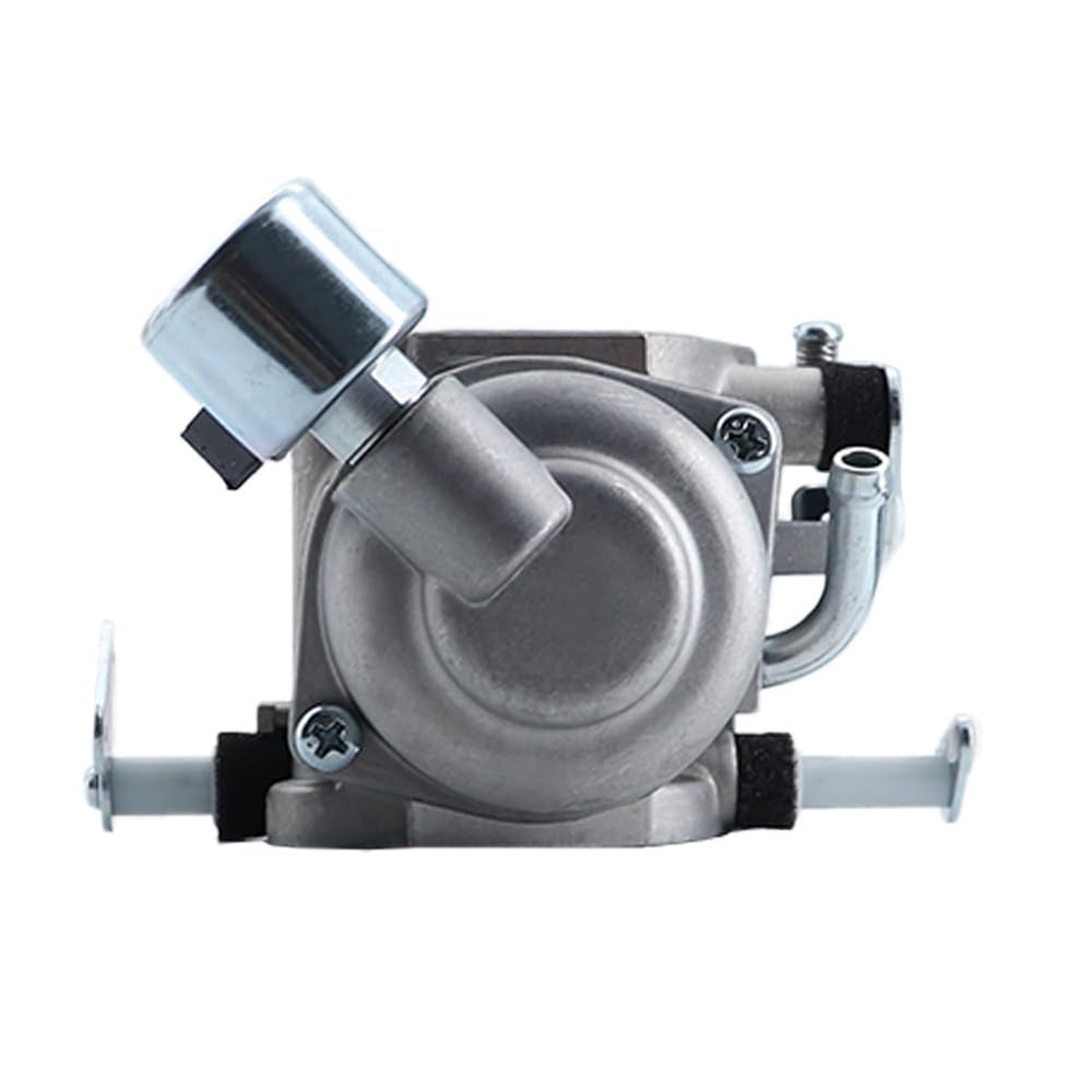 JIK carburetor on a tractor in field setting showing practical use