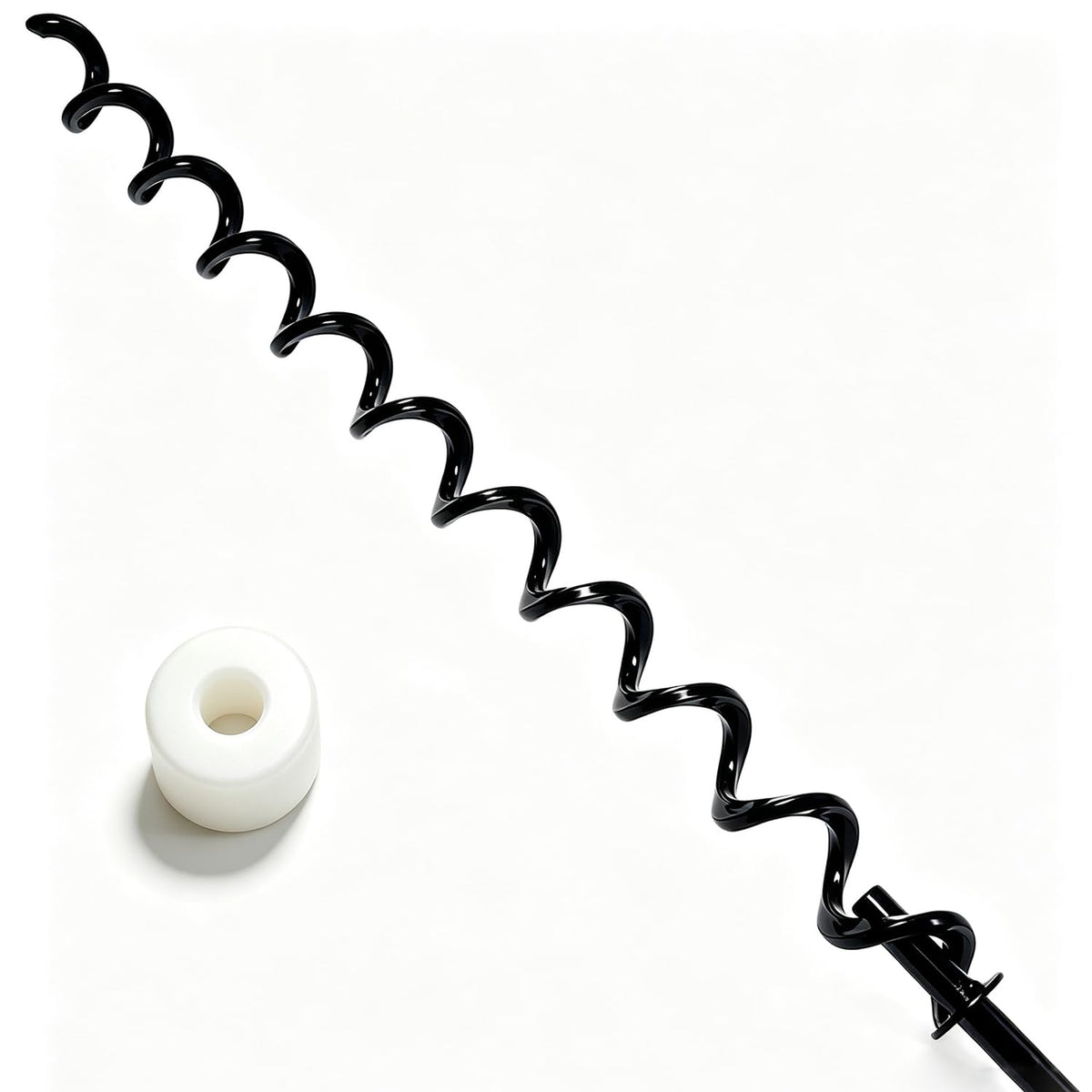 JIN BETTER GRILL PARTS front view of auger shaft kit showing ready-to-install benefits