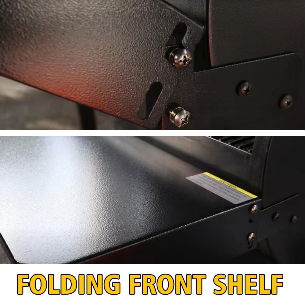 JIN BETTER GRILL PARTS close-up hinge shows secure locking and durability