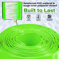Jin&Bao hose attached to filter outlet with clamp showing secure leak-resistant connection
