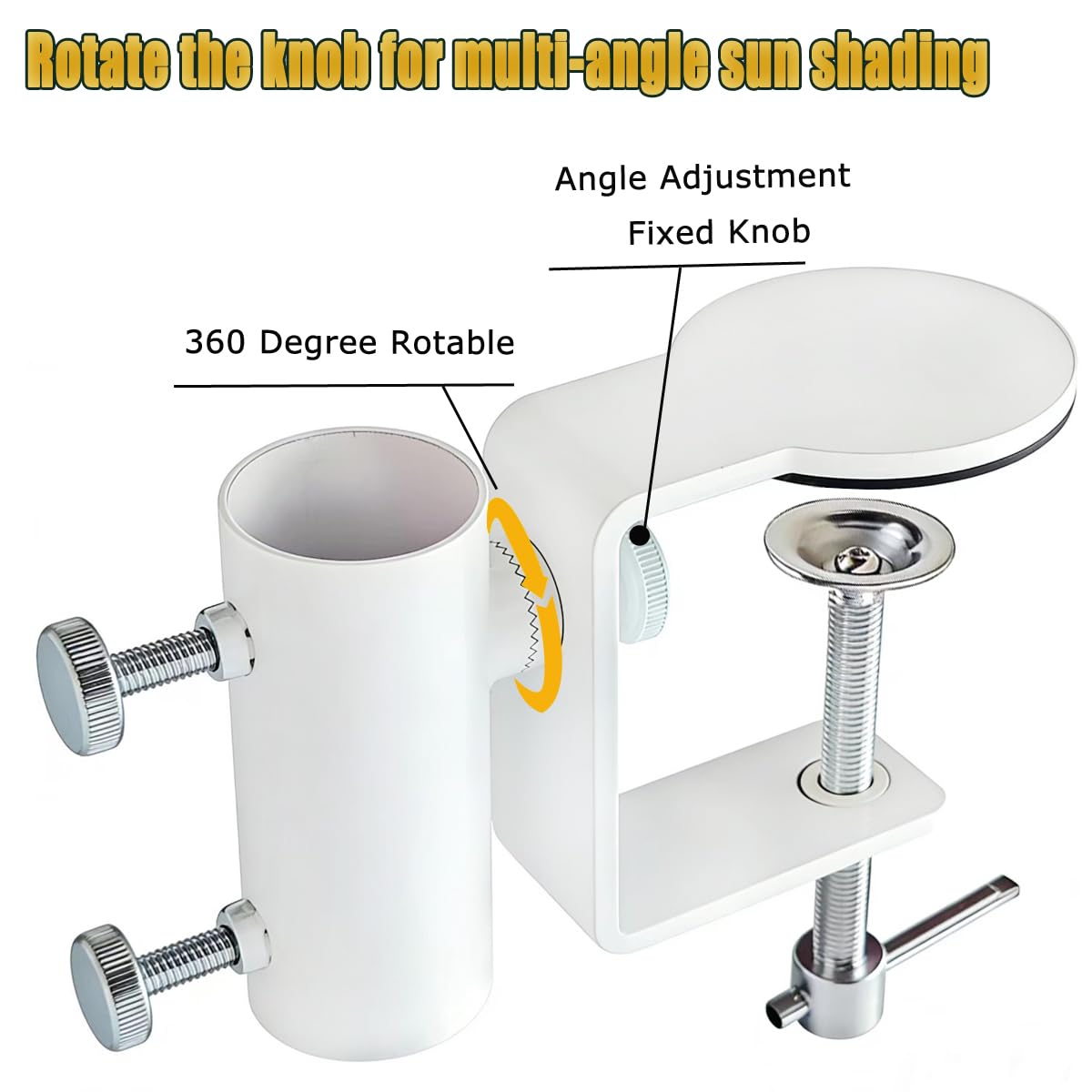 JINHAN tilt mechanism detail illustrating adjustable angle and reliable lock
