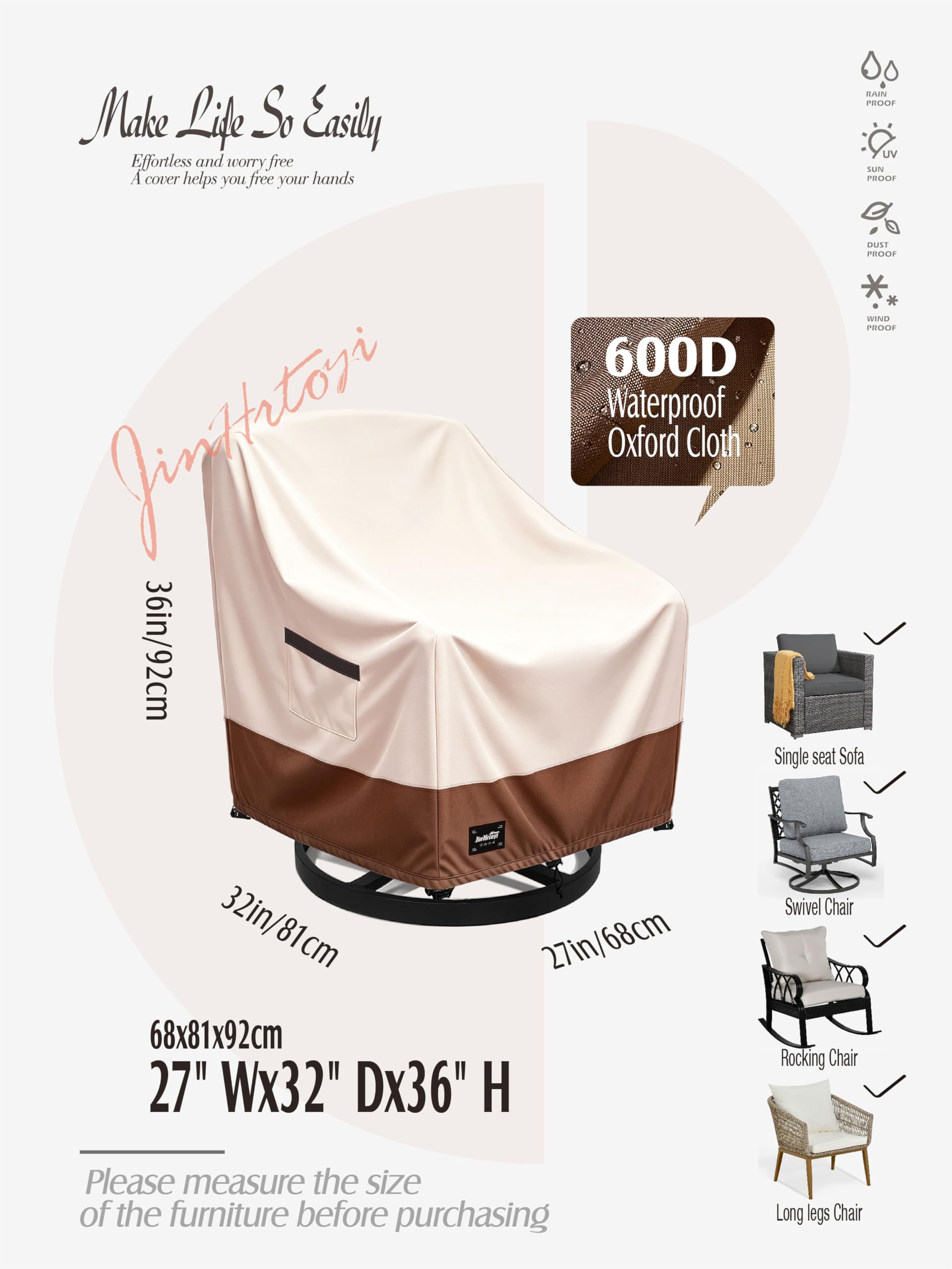 Jin Hrtoyi close-up waterproof fabric texture repelling water