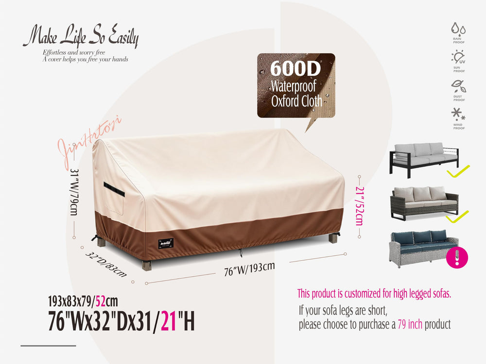 Jin Hrtoyi side profile showing snug fit and coverage for sofa sides
