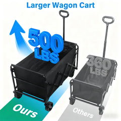 JINIHFW wagon folded compact for easy trunk storage and portability benefit