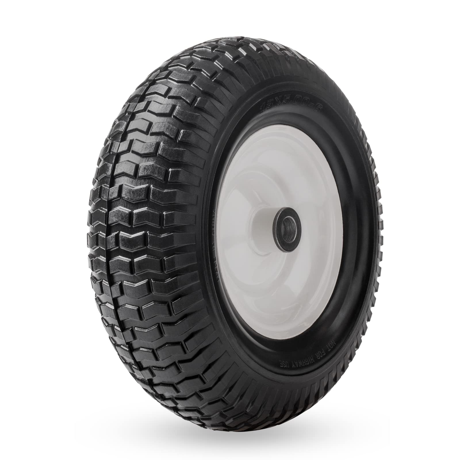 Jinleader front view of 13-inch wheel showing full profile and durability