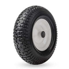 Jinleader front view of 13-inch wheel showing full profile and durability
