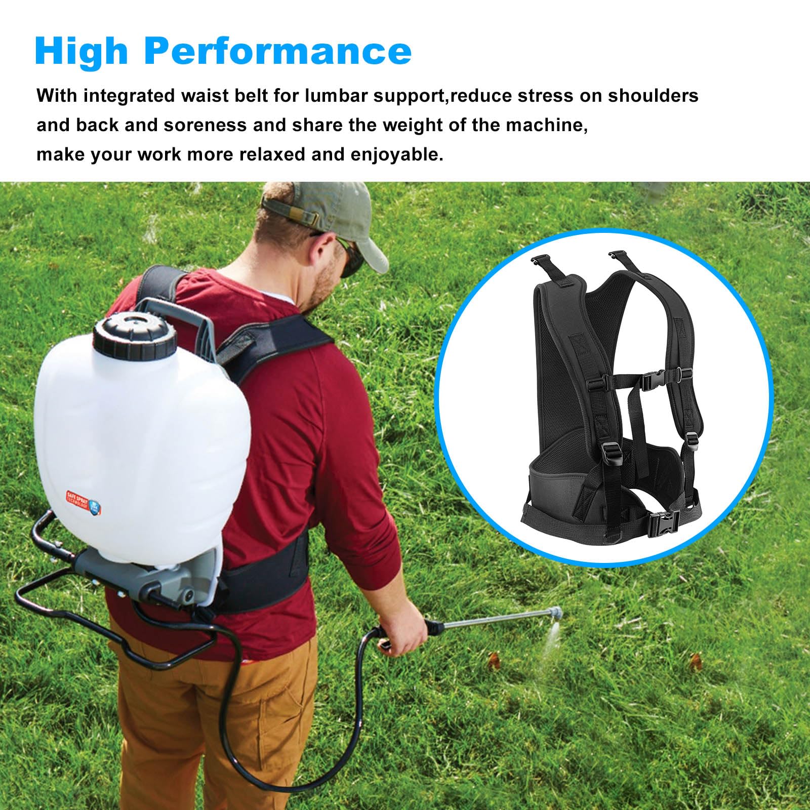 JIOTAR nozzle storage pocket view showing convenient tool access benefit