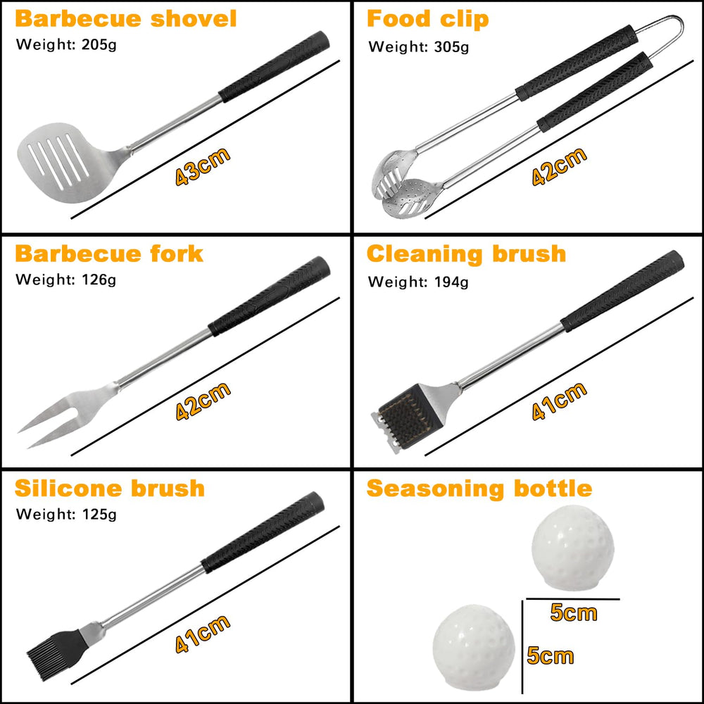 Jishi golf-ball tongs detail demonstrating textured grip for secure handling benefit improved control