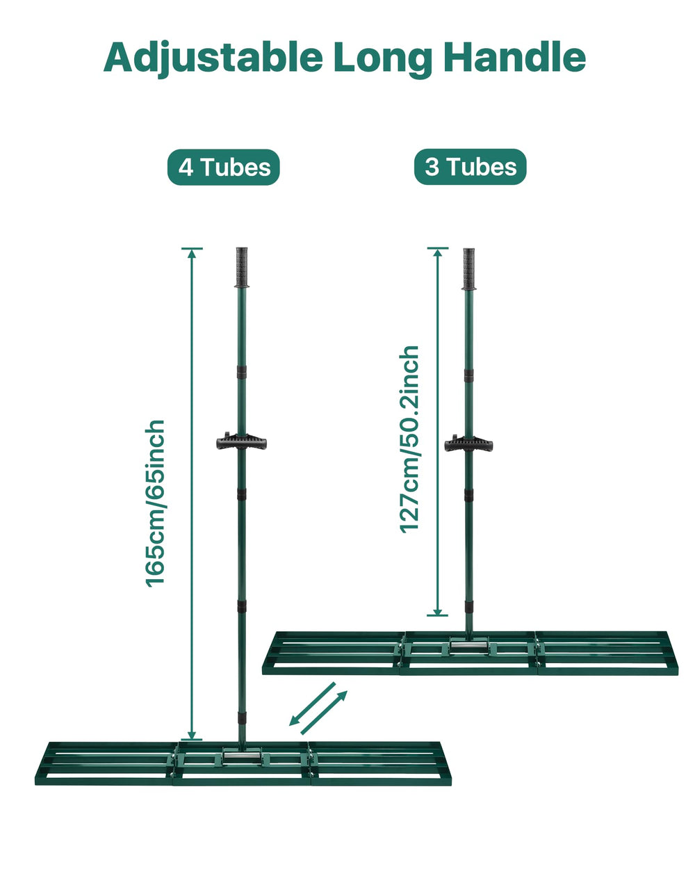 JivaJot in use leveling lawn to create an even, smooth surface
