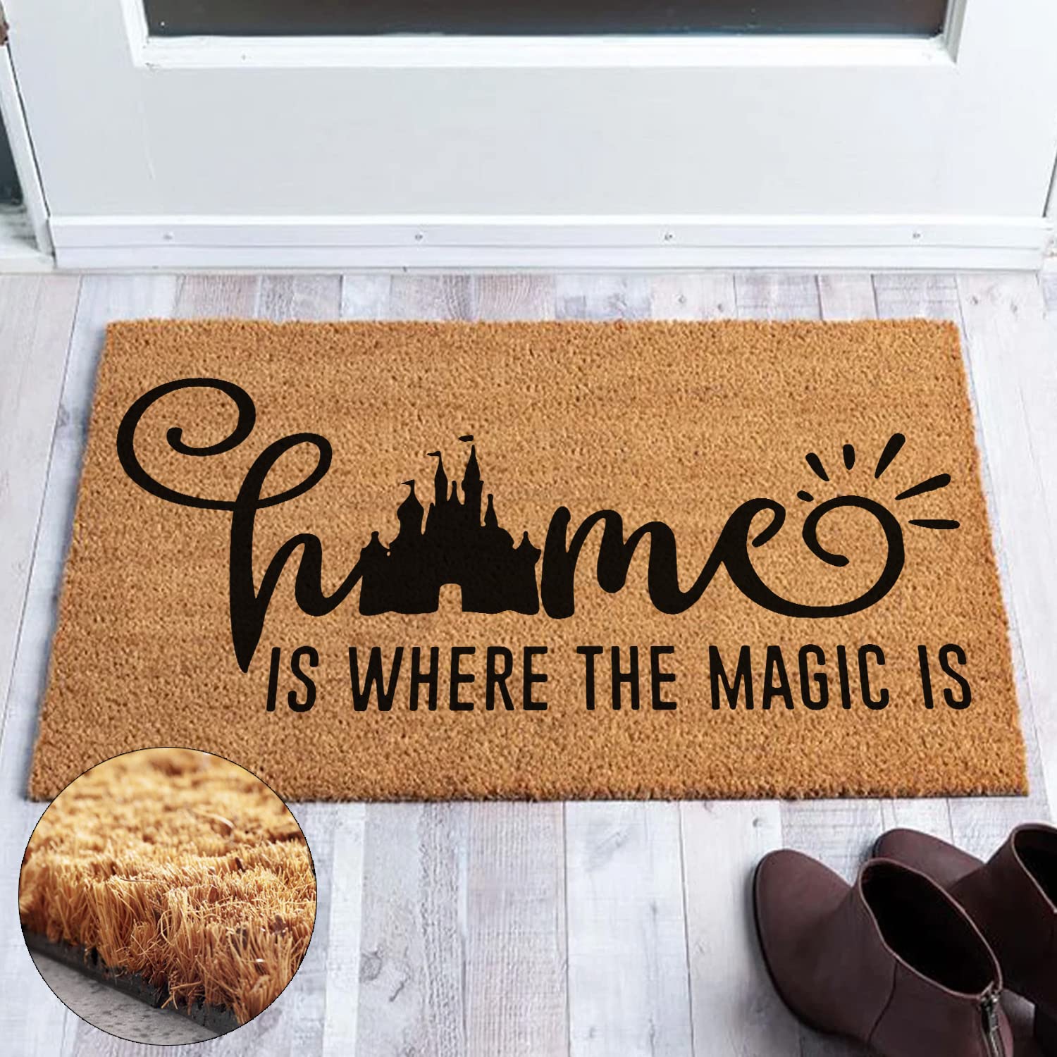 JiXianJu doormat in doorway demonstrating practical entrance protection