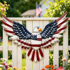 JJALIGHTS eagle front view showing patriotic design and bold focal point