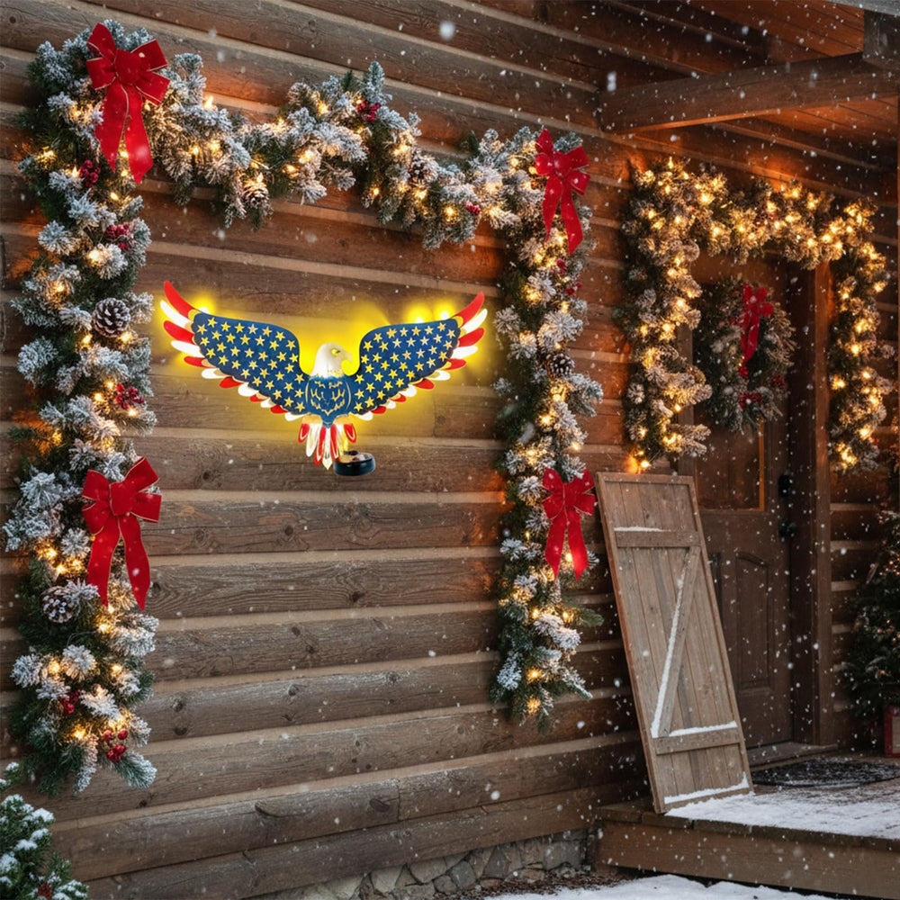 JJALIGHTS in garden landscape showing decorative ambiance and evening glow