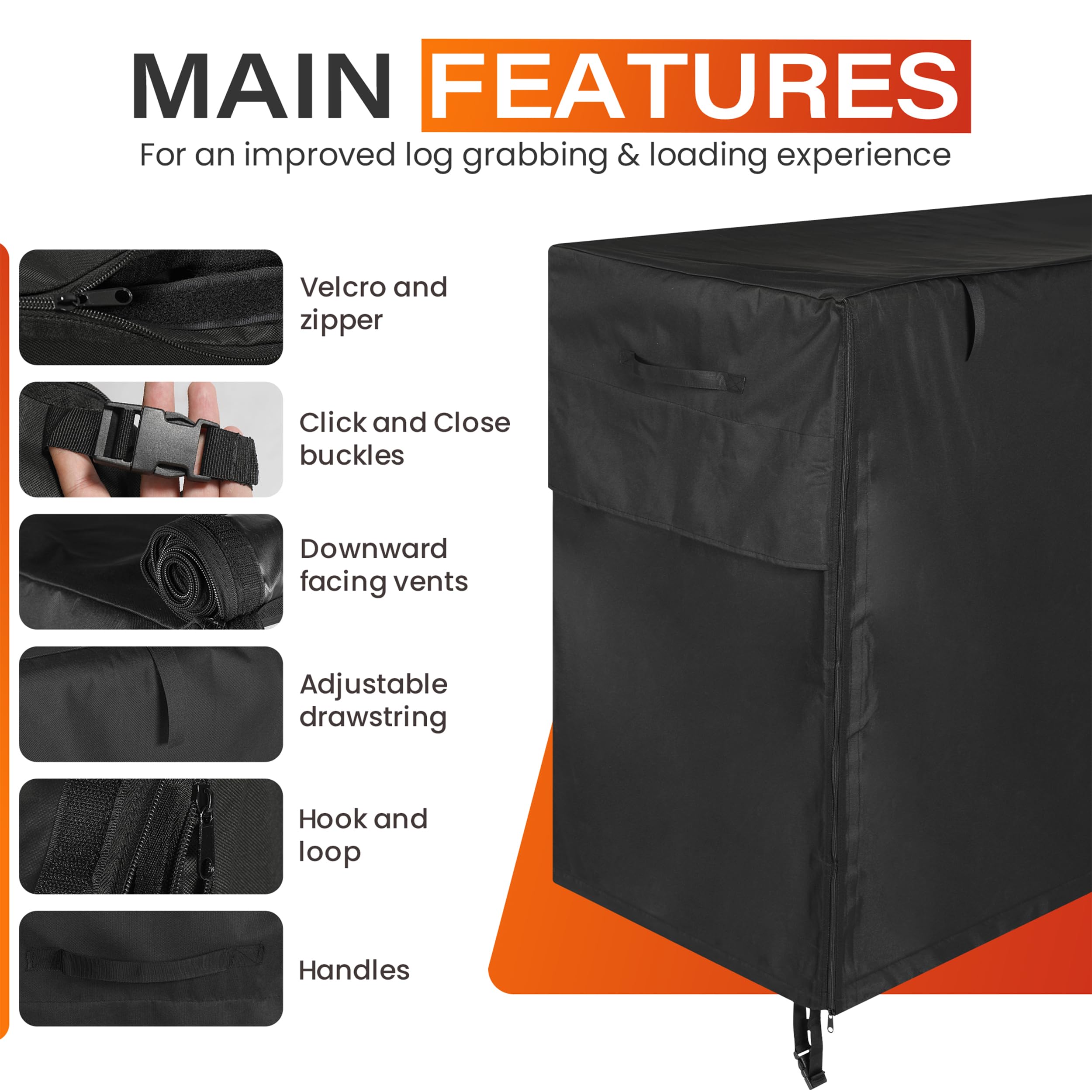JJASMAMV 600D fabric texture close-up highlighting heavy-duty strength