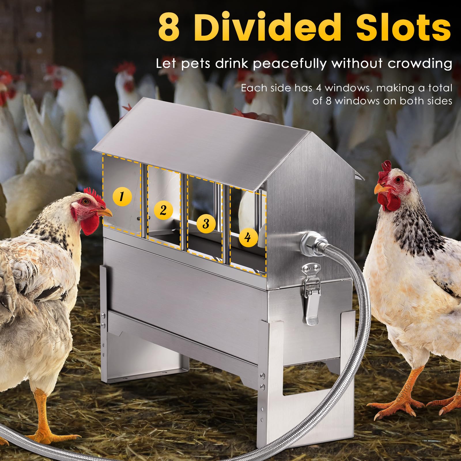 JLUHYANN adjustable legs set at different heights for adaptable use