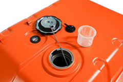 JMCHstore close-up of gas cap sealing feature for safe fuel containment benefit