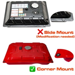 JMCHstore top view with chrome cap and gauge for easy monitoring benefit
