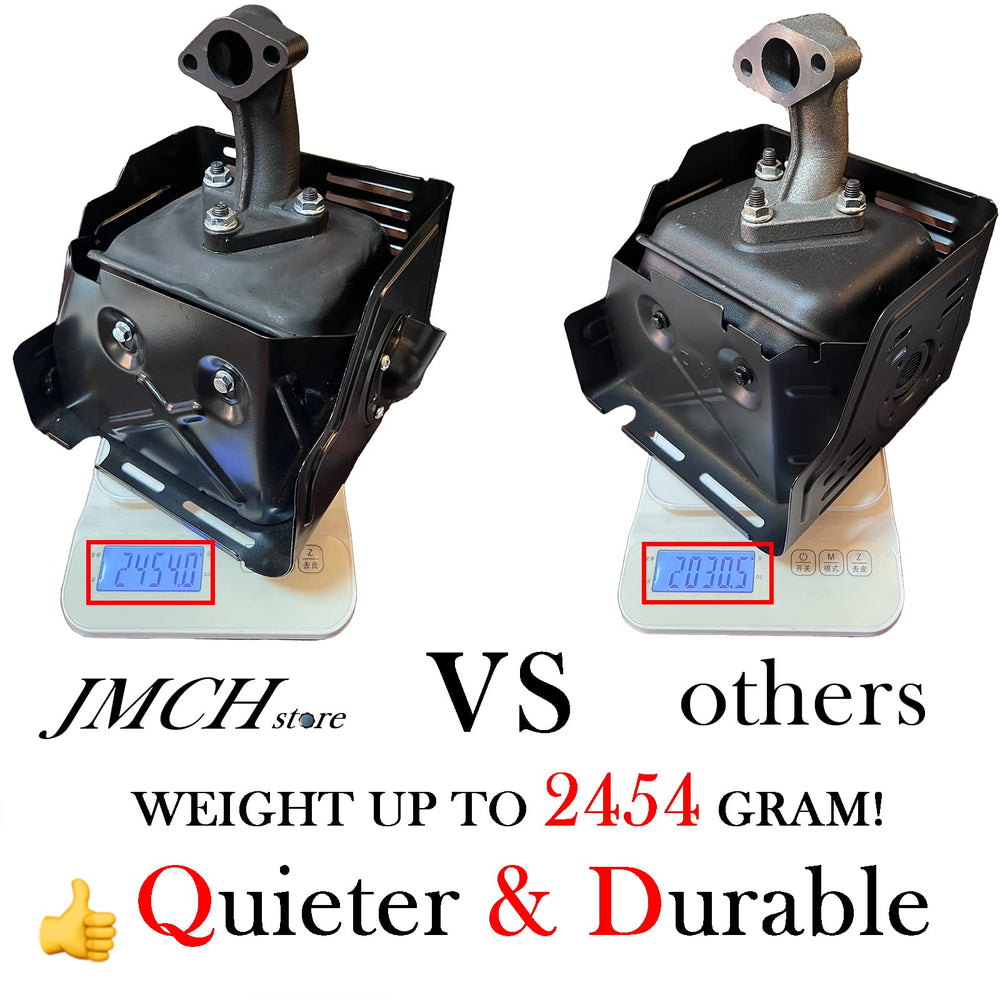 JMCHstore deflector closeup demonstrating adjustable exhaust direction for safety