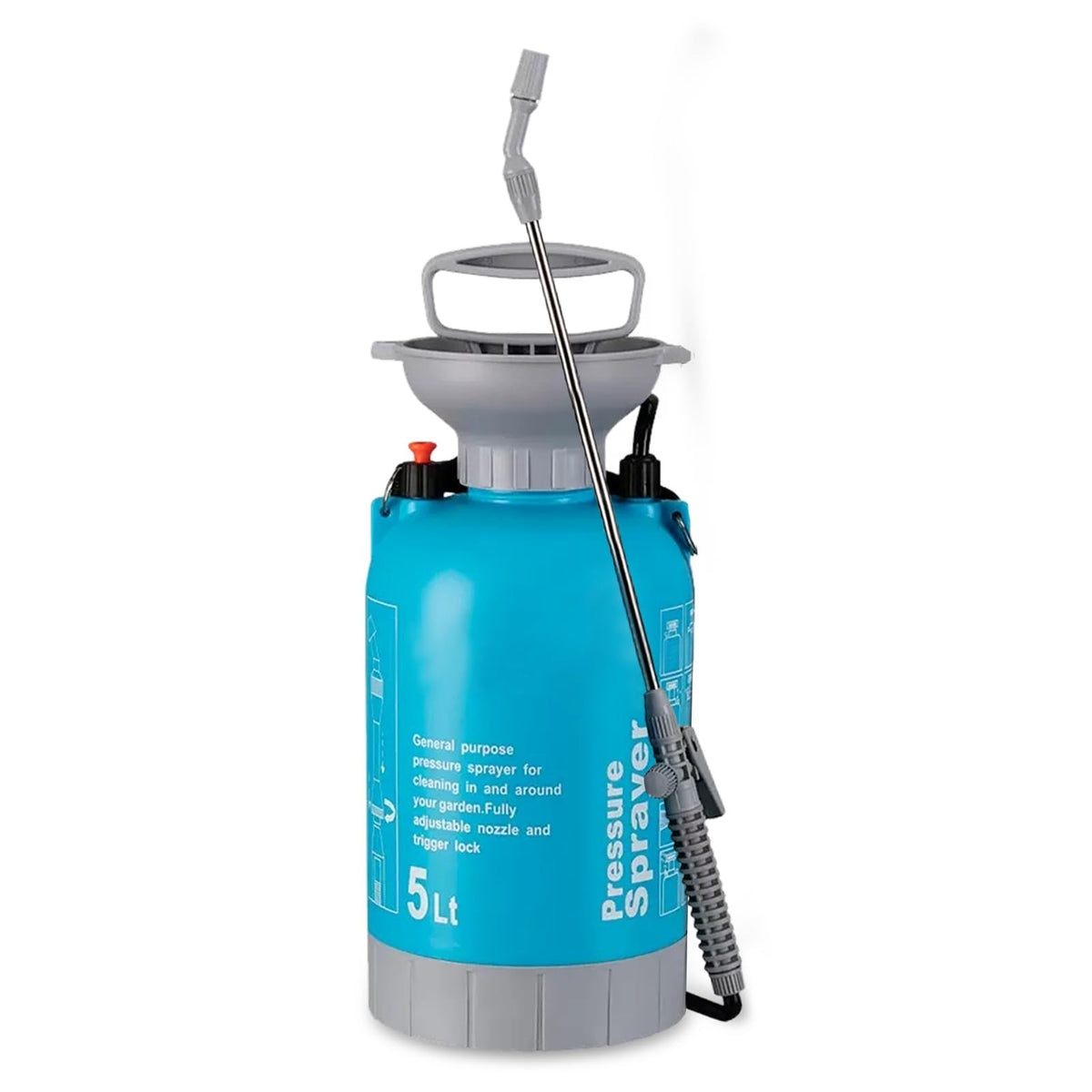 JMFANGLIU front view of sprayer showing compact design and easy carry benefit