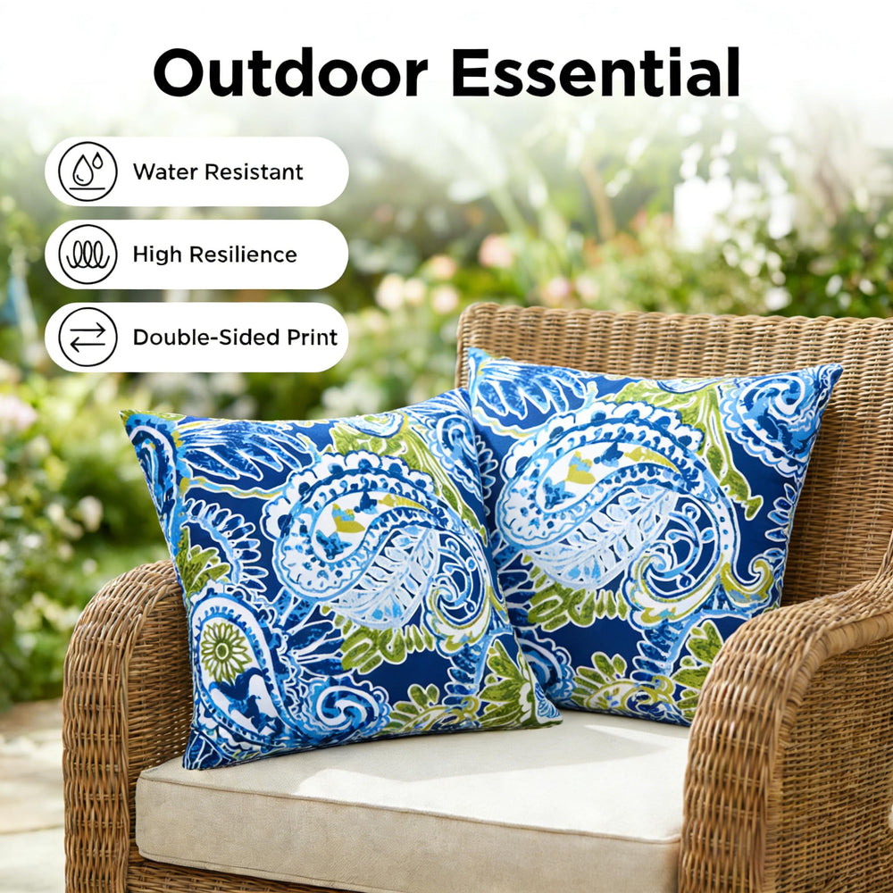JMGBird close-up of paisley fabric texture highlighting durable, water-resistant weave