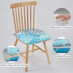 JMGBird cushion straps detail showing adjustable ties for secure chair attachment